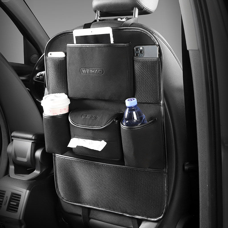 Car Back Seat Storage Organizer Pocket for Kids & Travel - Halri