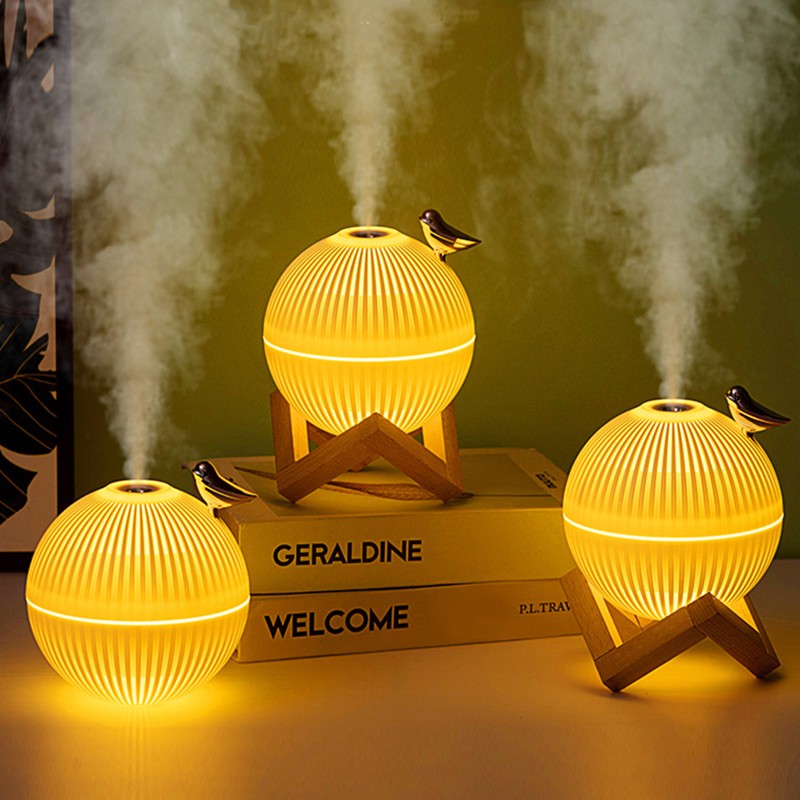 Compact Silent USB Desk Humidifier with Adjustable Mist - Halri