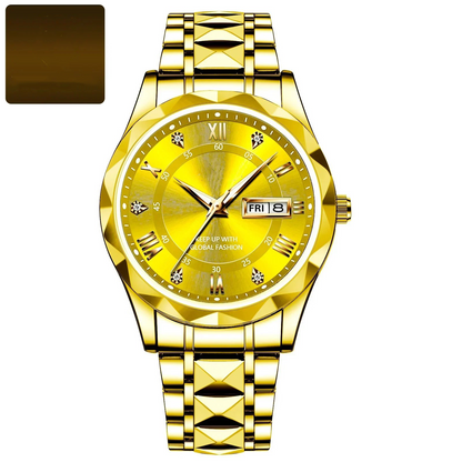 Premium Men's Water Resistant Luminous Wristwatch