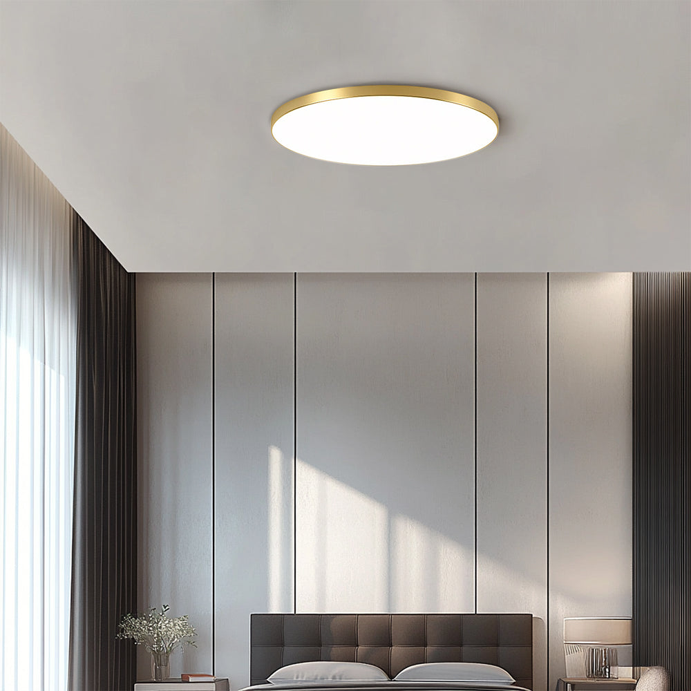 Sleek Circular LED Ceiling Light Flush Mount Fixtures