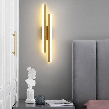 Thin LED Wall Lamp Sleek Contemporary Style