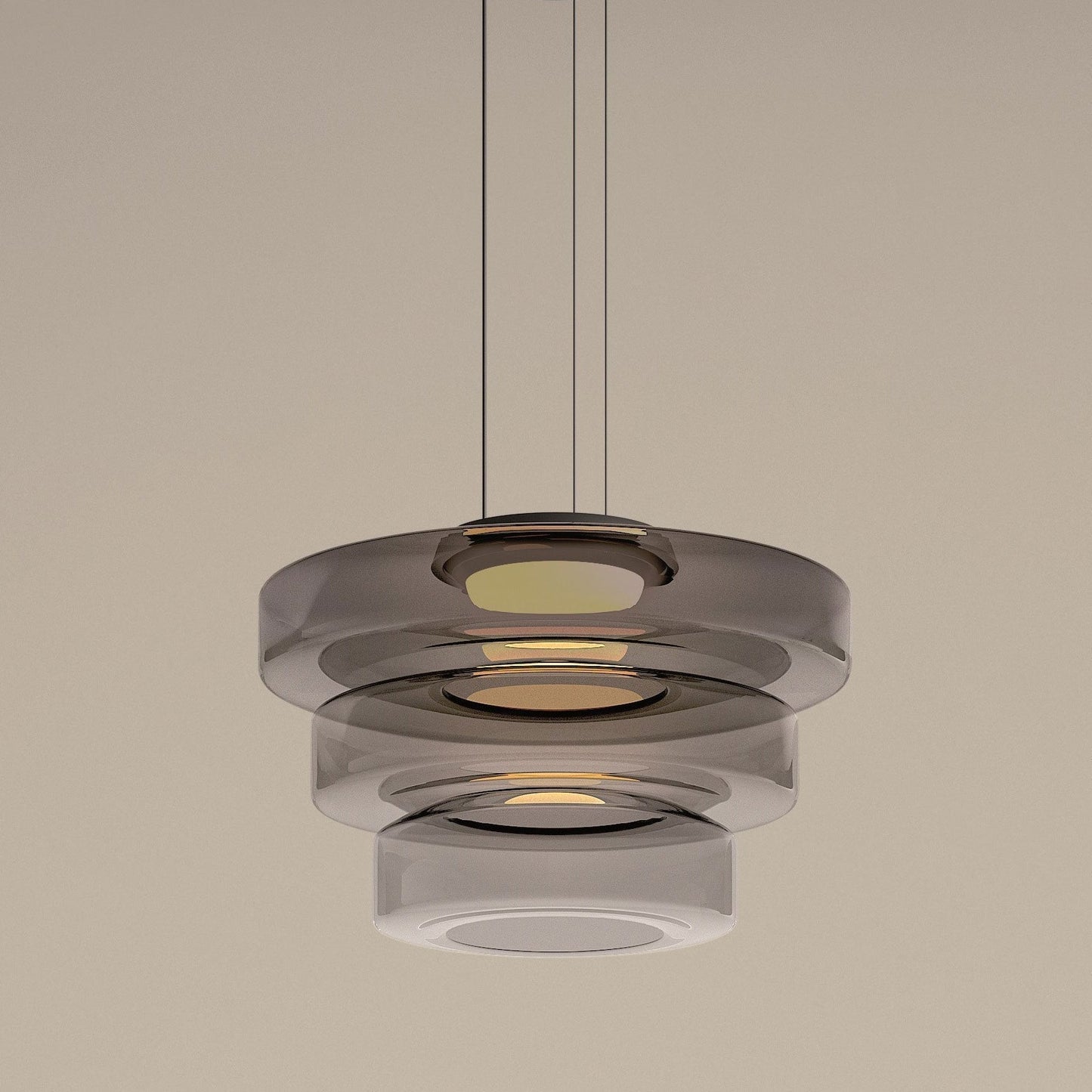 Stylish Glass Pendant Light in Modern Design