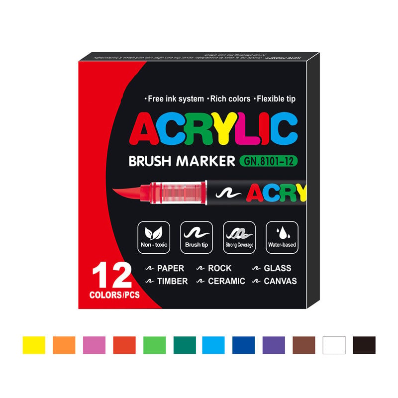 Fine Tip Liquid Art Marker - Halri