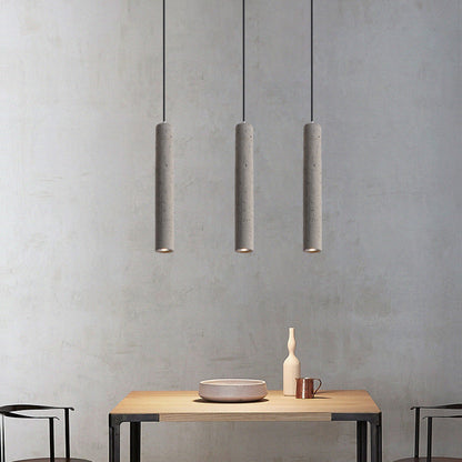 Industrial Concrete Pendant Light Fixture