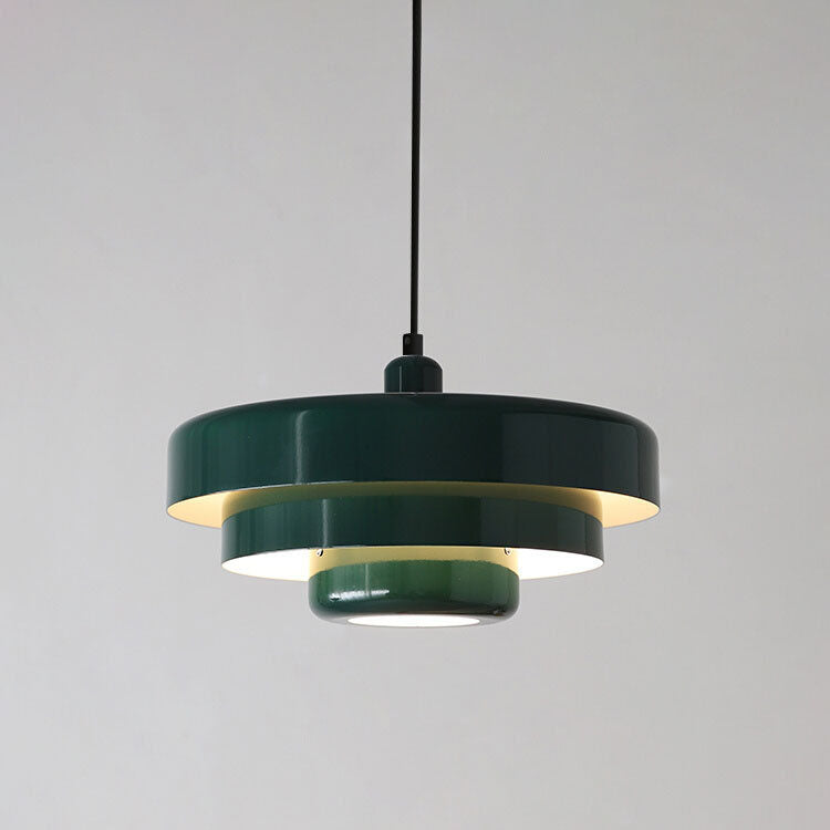 Modern Layered Hanging Light Fixture