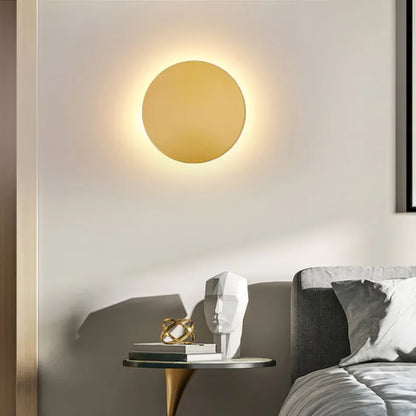 Circular Contemporary Wall Light - Halri