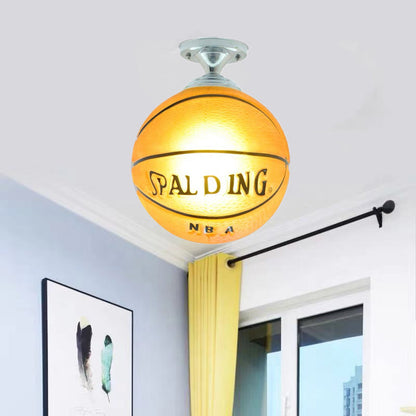 Fun Sports Glass Ceiling Lamp