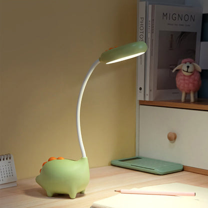 Colorful LED Table Lamp with Fun Dinosaur Design