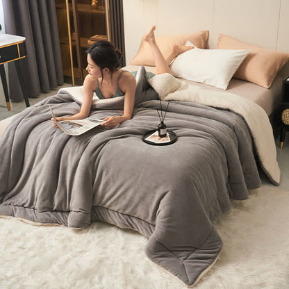 Plush Reversible Shaggy Area Rug