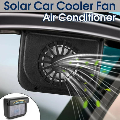 Portable Auto Sun Powered Window Vent Fan