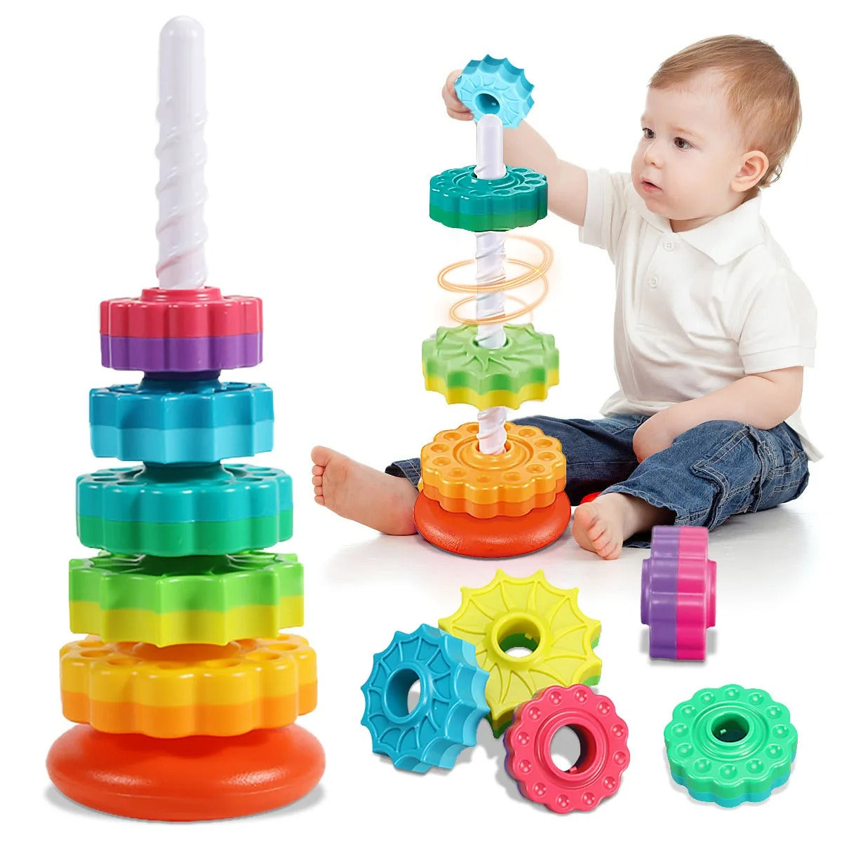 Nesting Wooden Block Toys - Halri