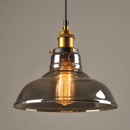 Elegant Glass Hanging Light Fixture