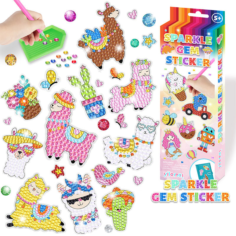 Colorful Diamond Sticker Mosaic Art Set