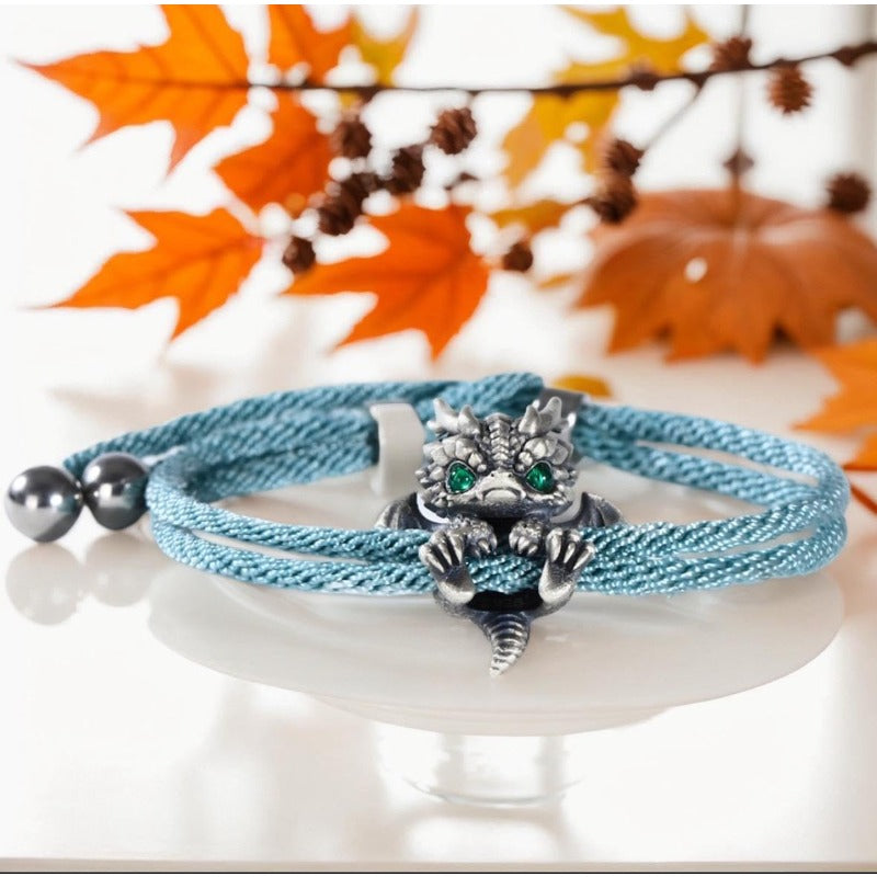 Unique Personalized Infant Dragon Cuff Bracelet