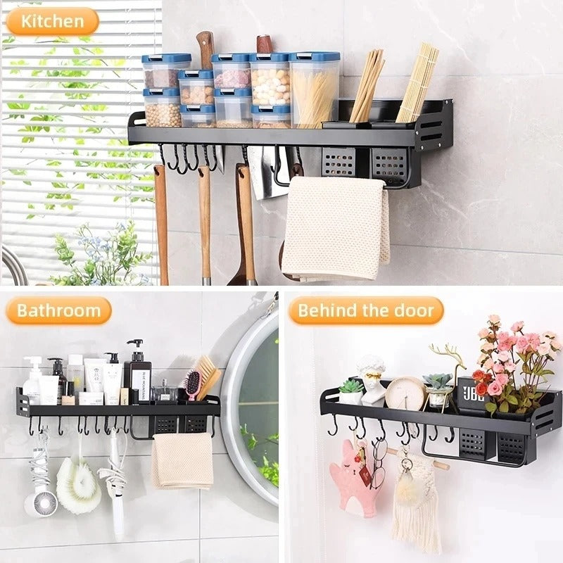Space Saving Kitchen Shelf Storage Organizer
