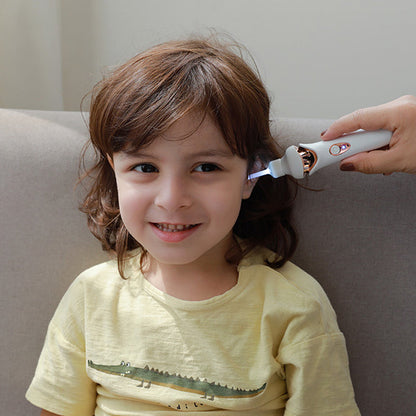 Rechargeable Ear Cleaner with Gentle Silicone Buds