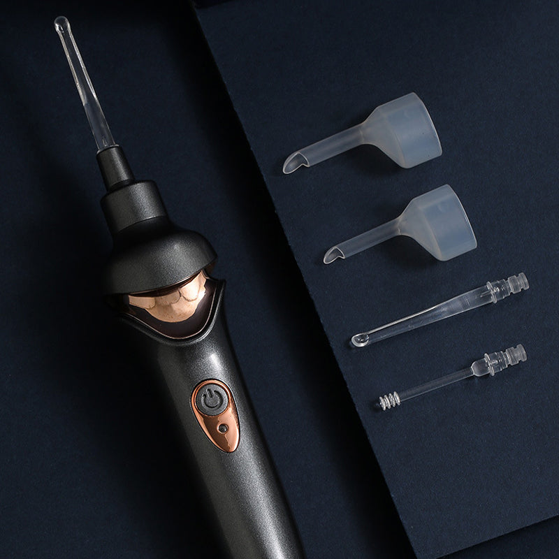 Rechargeable Ear Cleaner with Gentle Silicone Buds