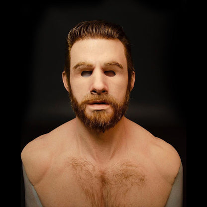 Realistic Latex Mask for Cosplay Makeup