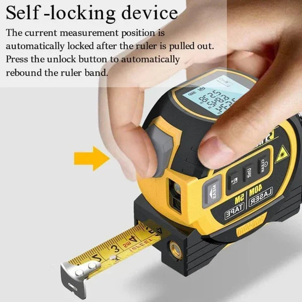 Multi-Function Infrared Laser Measuring Tape