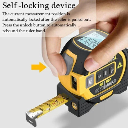 Multi-Function Infrared Laser Measuring Tape