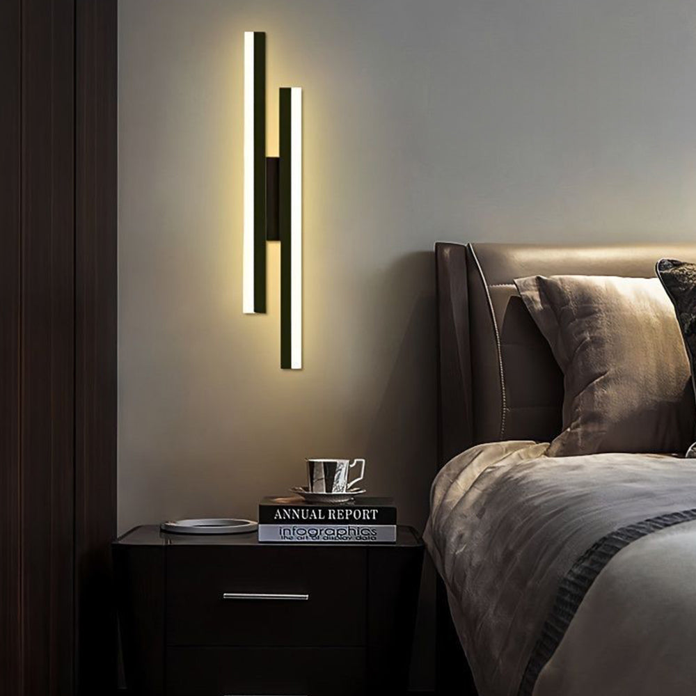 Thin LED Wall Lamp Sleek Contemporary Style