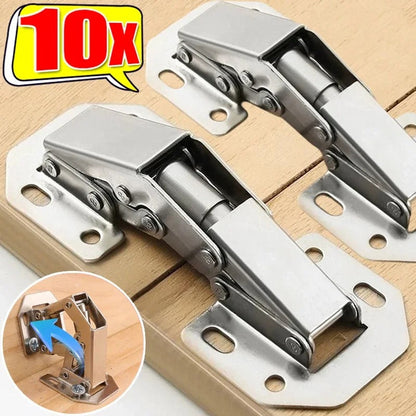 Pack of 10 Heavy Duty Cabinet Hinges - Halri