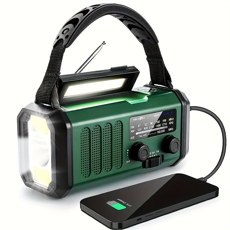 Portable Storm Radio with Power Bank and Flashlight - Halri