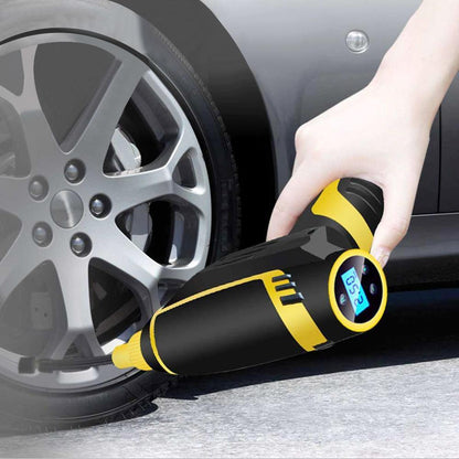 Portable 120W Car Tire Inflator USB Rechargeable Pump - Halri