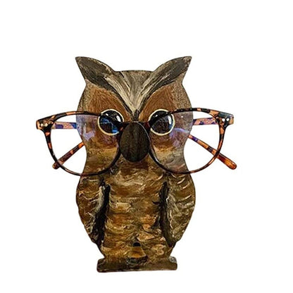 Fun Animal Wooden Eyeglass Holder