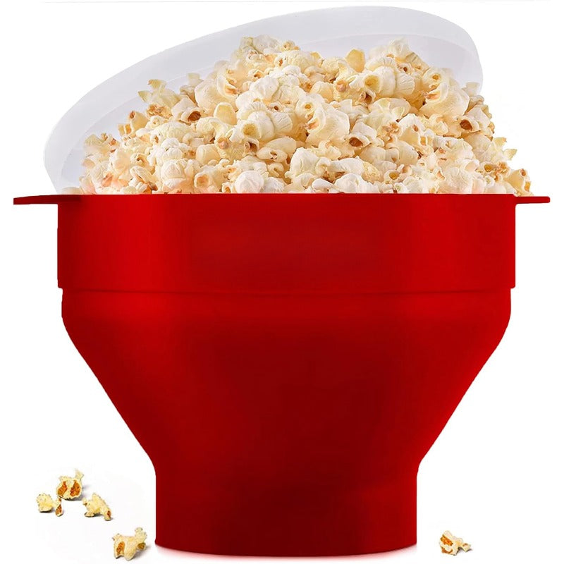 Compact Easy Microwave Popcorn Maker