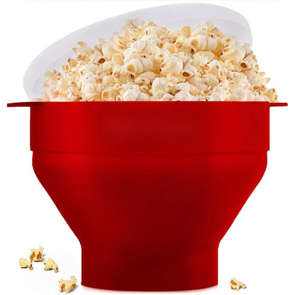 Compact Easy Microwave Popcorn Maker