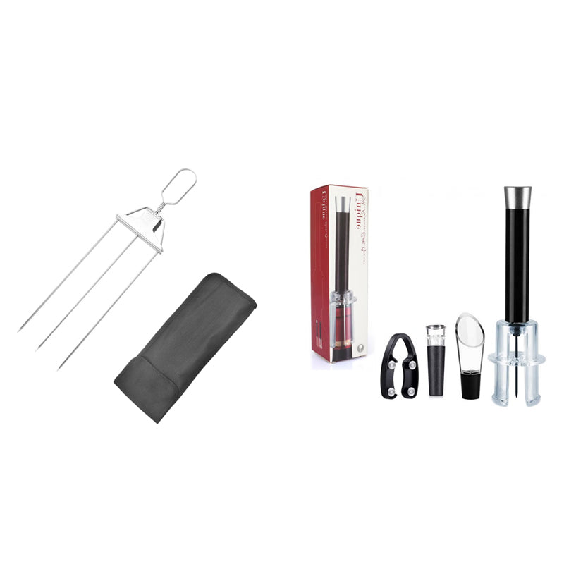 Portable Wine Bottle Opener Set