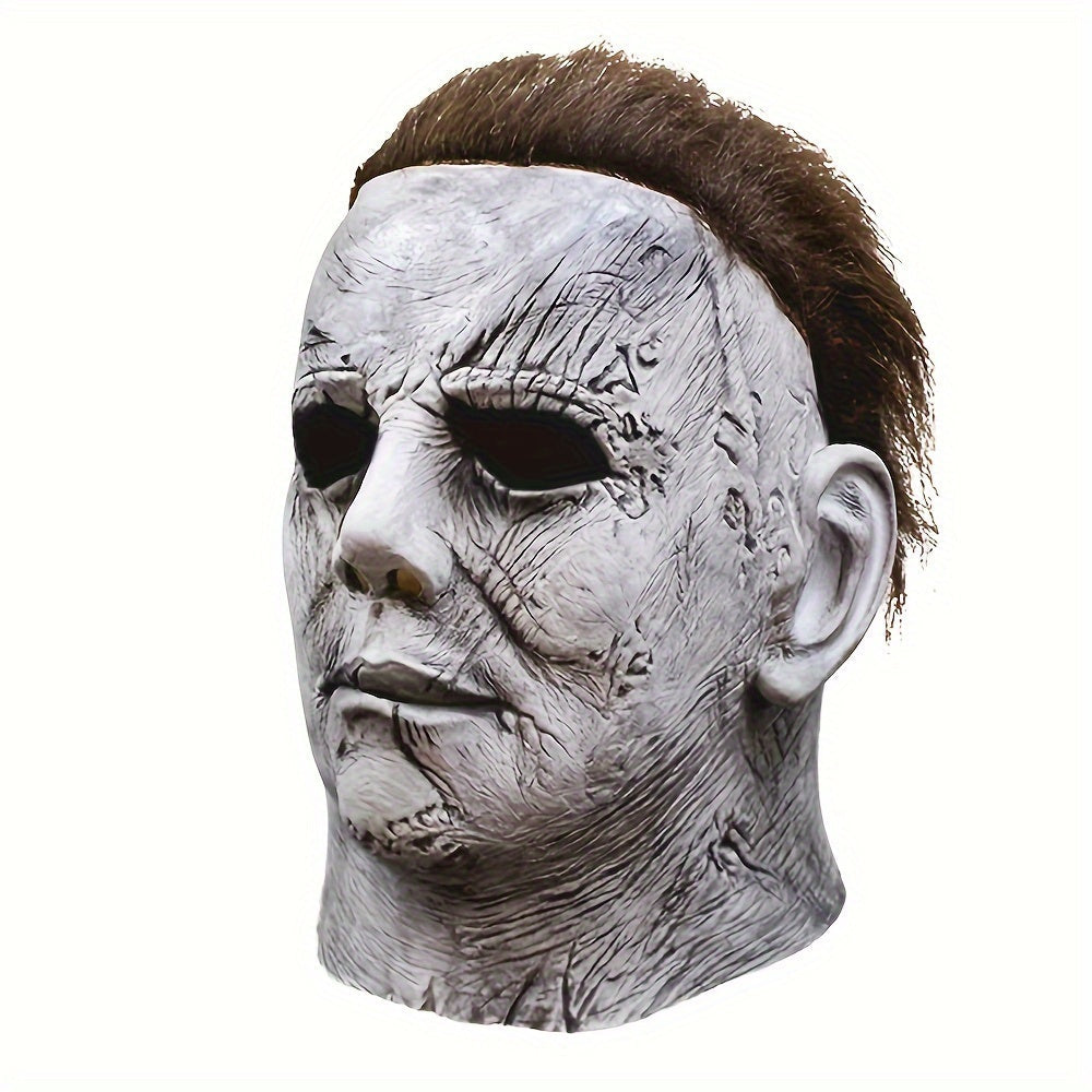 Men's Scary Halloween Mask Full Head Latex Costume - Halri