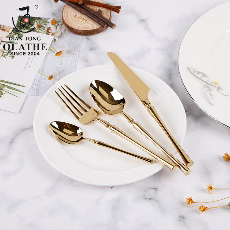 Timeless Silverware Set with Comfort Grip Handles