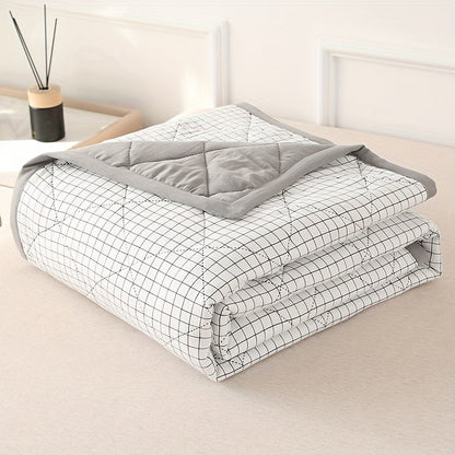 Halri | Classic Lightweight Plaid Throw Blanket for Summer Nights