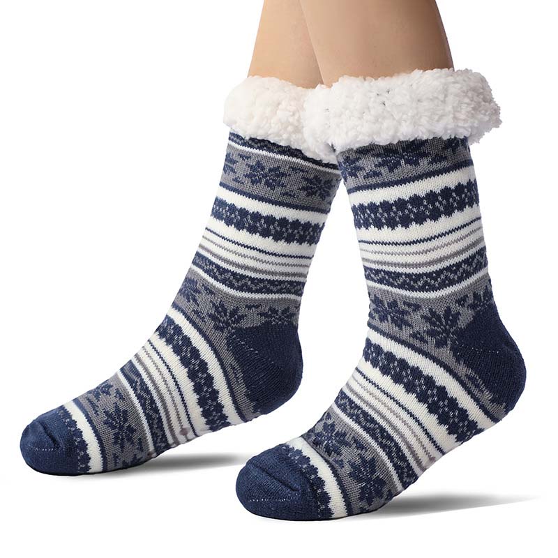 Cozy Plush Cashmere House Socks - Halri