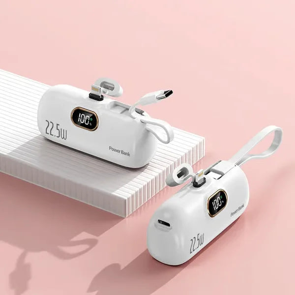 Portable Compact High Capacity Power Bank Charger