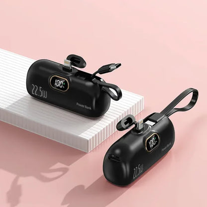 Portable Compact High Capacity Power Bank Charger