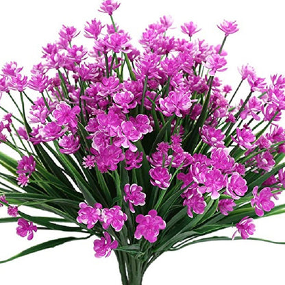 Colorful Outdoor Silk Flower Arrangement