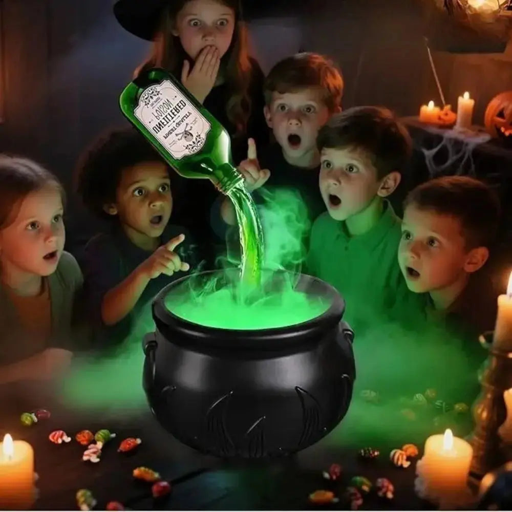 Mystic Cauldron with Spooky Fog Machine - Halri