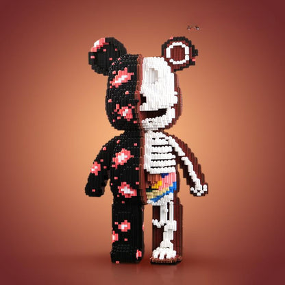 Fun DIY Block Bear Figurines Building Kit - Halri