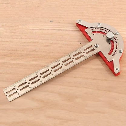 Accurate Stainless Steel Protractor Square Ruler