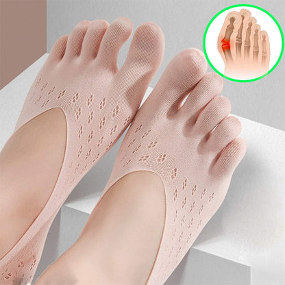 Soft Breathable Women's Ankle Socks 5 Pack