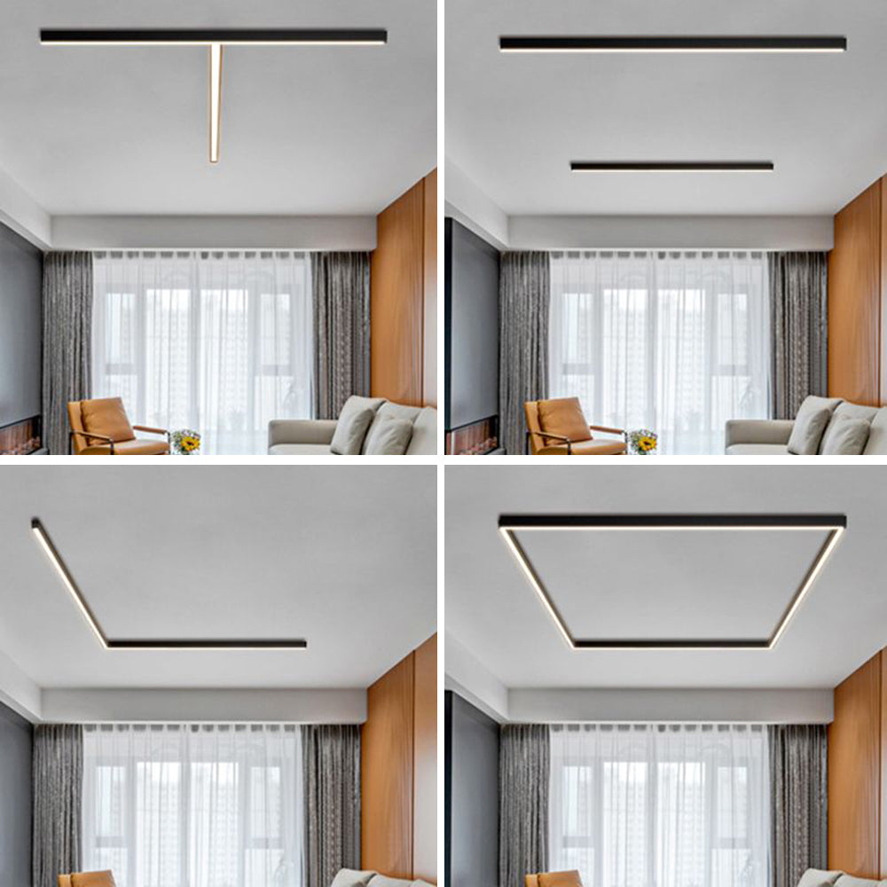 Slim LED Ceiling Light Modern Living Room Fixture