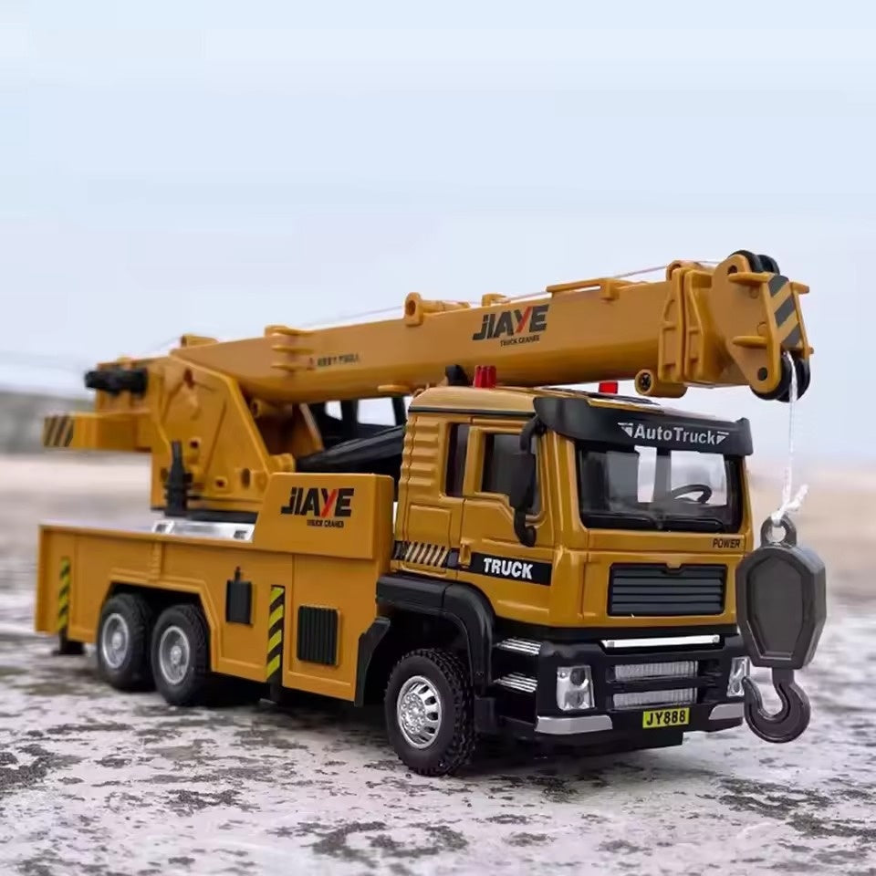 Diecast Construction Truck Toy with Extendable Arm - Halri