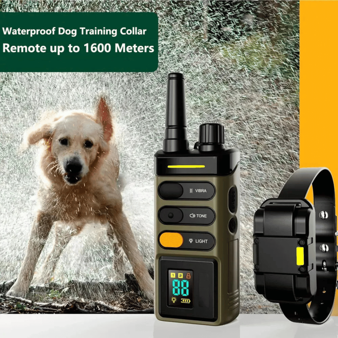 Long Range Remote Training Collar for Large Dogs
