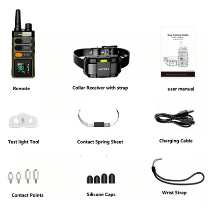 Long Range Remote Training Collar for Large Dogs