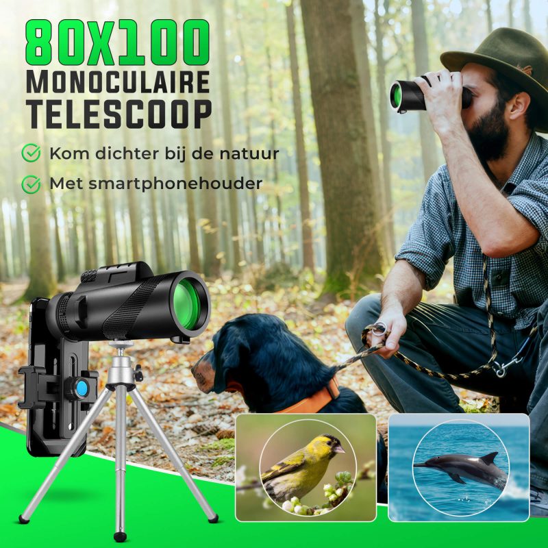 Portable High Power Monocular Telescope - Halri