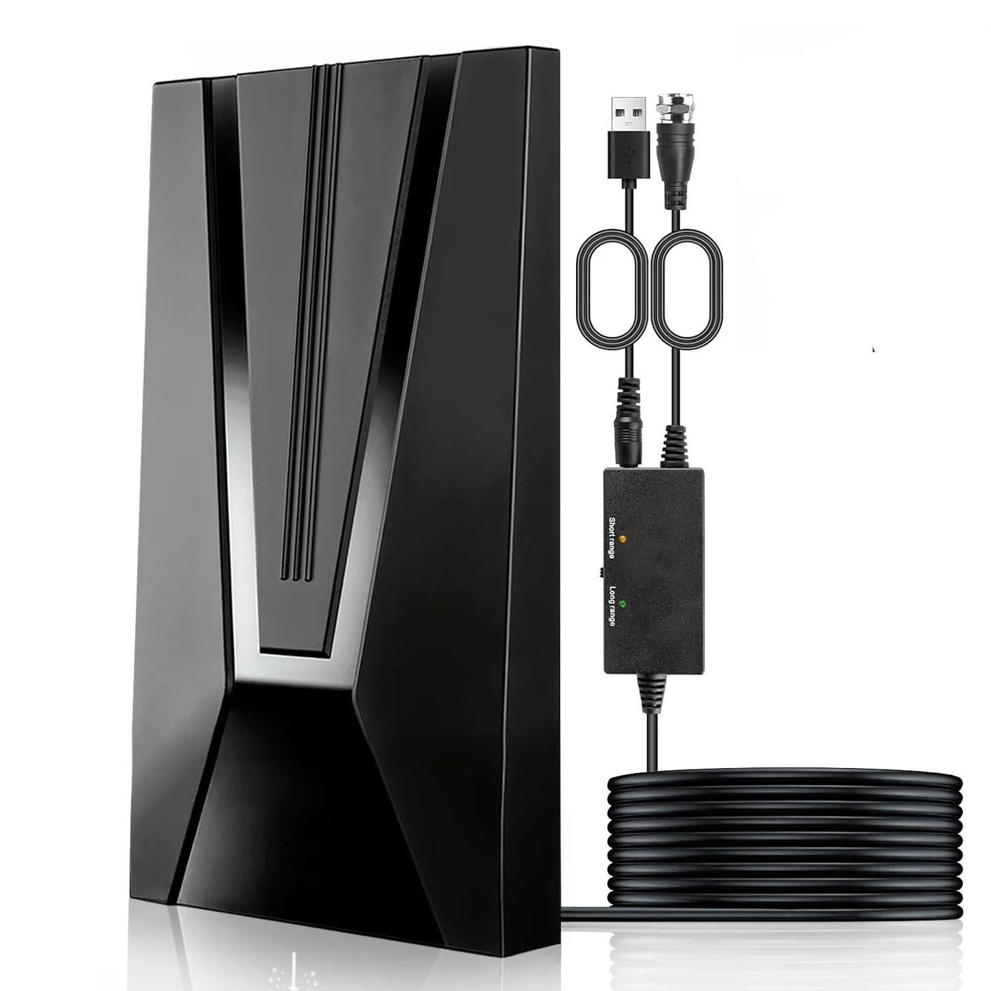 HD Indoor TV Antenna with Amplifier and Stand - Halri