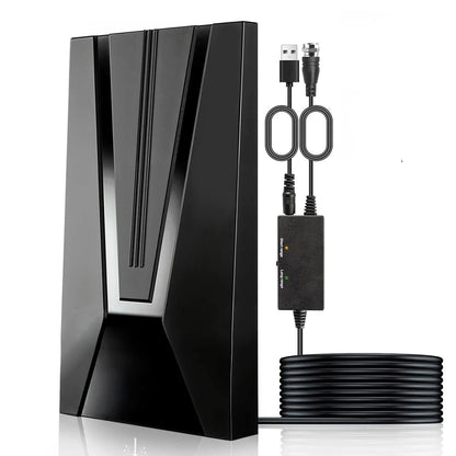 HD Indoor TV Antenna with Amplifier and Stand - Halri